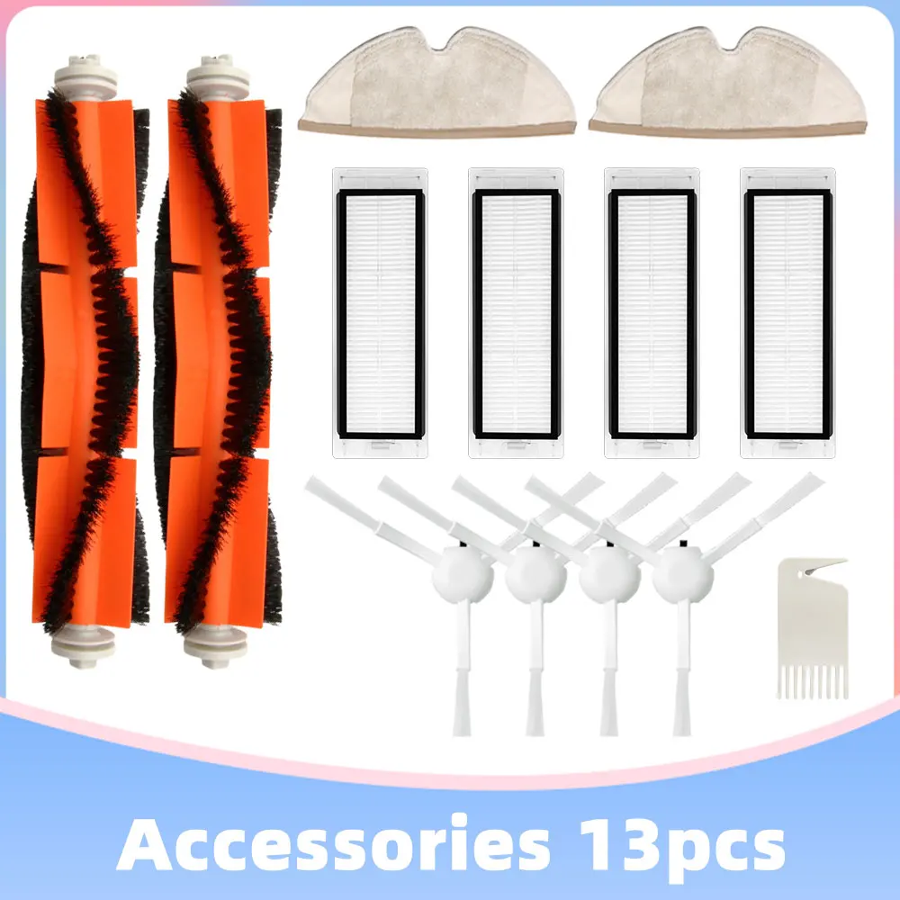 Main Side Brush Mop Cloth Hepa Filter Replacement For Xiaomi Dreame F9 Robotic Vacuum Cleaner Spare Parts Accessories
Main Side Brush Mop Cloth Hepa Filter Replacement For Xiaomi Dreame F9 Robotic Vacuum Cleaner Spare Parts Accessories