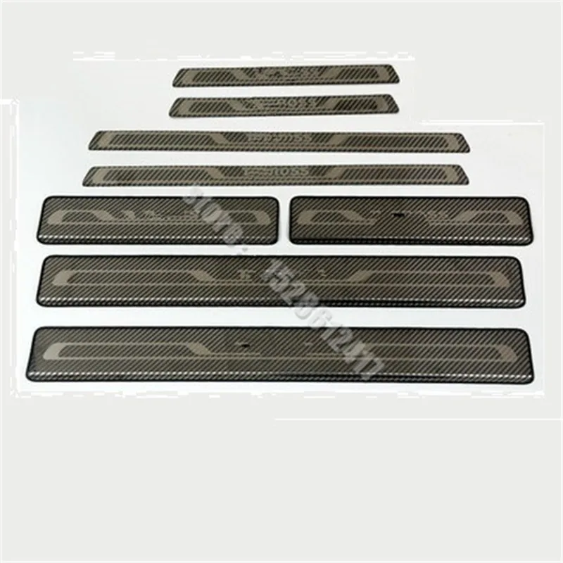 

stainless steel Boutique Scuff Plate/Door Sill Door Sill Car accessories for Volkswagen T-cross 2019-2021 Car Styling