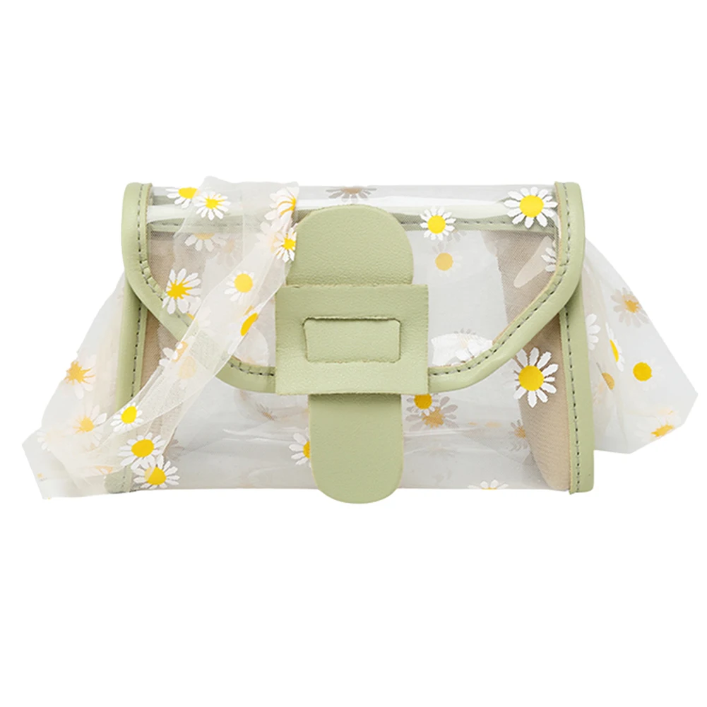 Fashion Exquisite Shopping Bag Women Transparent Mesh Shoulder Bags Daisy Totes PU Splicing Crossbody Handbags
Fashion Exquisite Shopping Bag Women Transparent Mesh Shoulder Bags Daisy Totes PU Splicing Crossbody Handbags