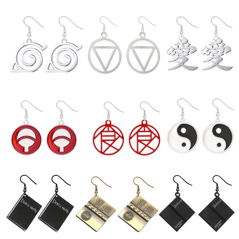 Anime Series Earrings Death Note A Piece Fashion Pendientes For Women Double L Pendant Cute Red Accessories
Anime Series Earrings Death Note A Piece Fashion Pendientes For Women Double L Pendant Cute Red Accessories