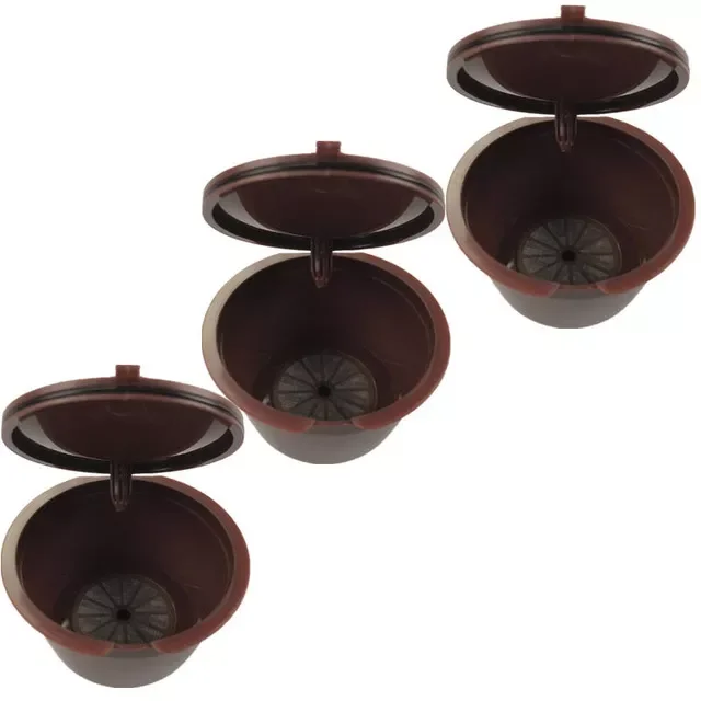 New in 3 Pieces Reusable Coffee Capsule Filters Plastic Coffee Filter Cups Refillable Reusable Coffee Capsule Cups
New in 3 Pieces Reusable Coffee Capsule Filters Plastic Coffee Filter Cups Refillable Reusable Coffee Capsule Cups