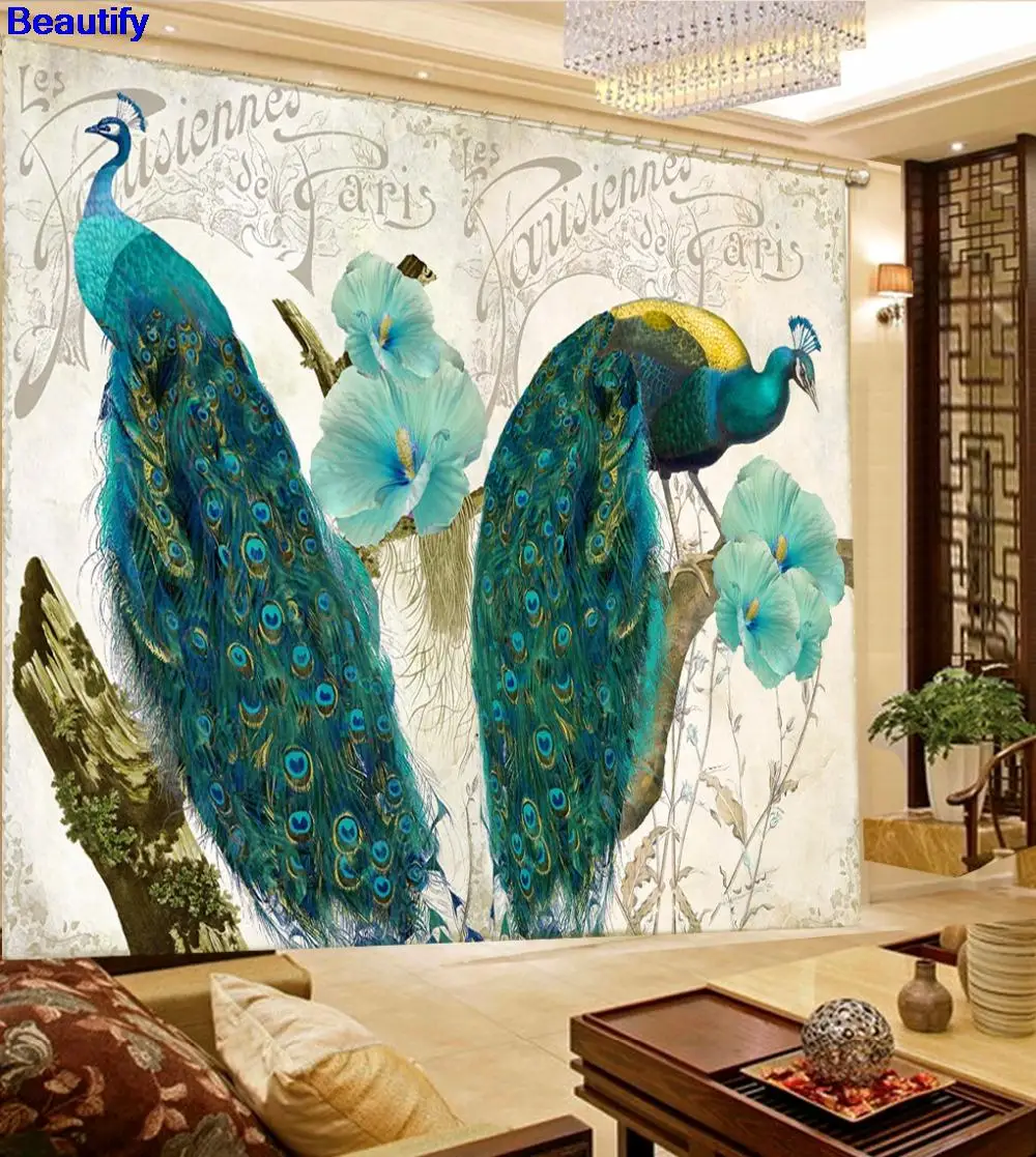 Beautify Beautiful peacock Decoration Curtains Drapes 3D Curtains Painting Modern Kids Bedroom Curtains Living Room Drapes
Beautify Beautiful peacock Decoration Curtains Drapes 3D Curtains Painting Modern Kids Bedroom Curtains Living Room Drapes