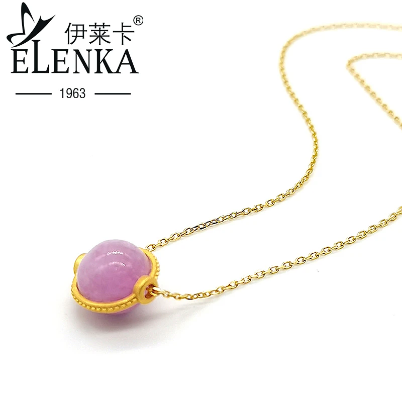 Genuine 925 Sterling Silver Natural Kunzite Round Pendant Necklace for Women Purple Spodumene Stone Fine Jewelry Necklace Gifts
Genuine 925 Sterling Silver Natural Kunzite Round Pendant Necklace for Women Purple Spodumene Stone Fine Jewelry Necklace Gifts