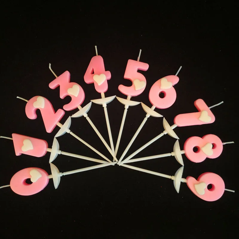 1Pcs Pink Happy Birthday Number Cake Candles 0 1 2 3 4 5 6 7 8 9 Cake Topper Kids Girls Boys Bar Baby Party Supplies Decoration
1Pcs Pink Happy Birthday Number Cake Candles 0 1 2 3 4 5 6 7 8 9 Cake Topper Kids Girls Boys Bar Baby Party Supplies Decoration