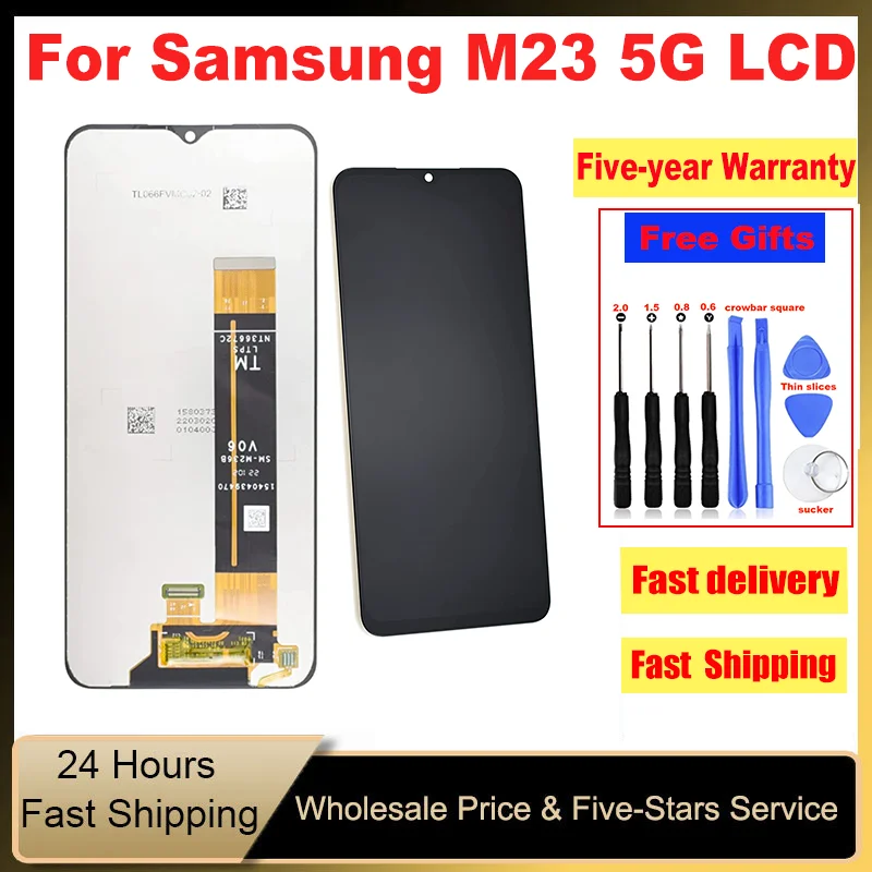 Original LCD For Samsung Galaxy M23 LCD M236 LCD Touch Panel Screen Digitizer Display For Samsung M23 LCD M236B/DS M236Q/DS LCD
Original LCD For Samsung Galaxy M23 LCD M236 LCD Touch Panel Screen Digitizer Display For Samsung M23 LCD M236B/DS M236Q/DS LCD