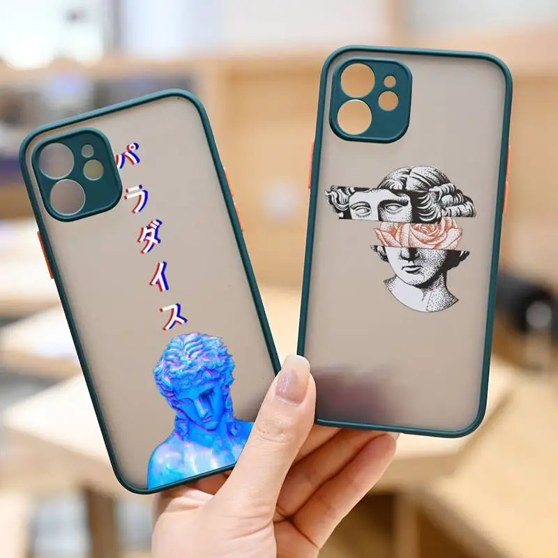 Funny Statue david Phone Case For iPhone 13 12 11 Mini Pro XR XS Max 7 8 Plus X Matte transparent Back Cover
Funny Statue david Phone Case For iPhone 13 12 11 Mini Pro XR XS Max 7 8 Plus X Matte transparent Back Cover
