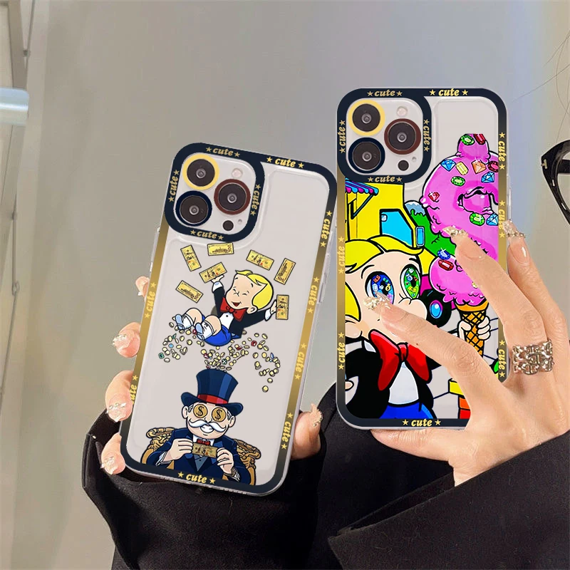 Cartoon Luxury Dollar MonopolyS Phone Case for iPhone 11 12 13 Mini Pro Max 14 Pro Max Case shell
Cartoon Luxury Dollar MonopolyS Phone Case for iPhone 11 12 13 Mini Pro Max 14 Pro Max Case shell
