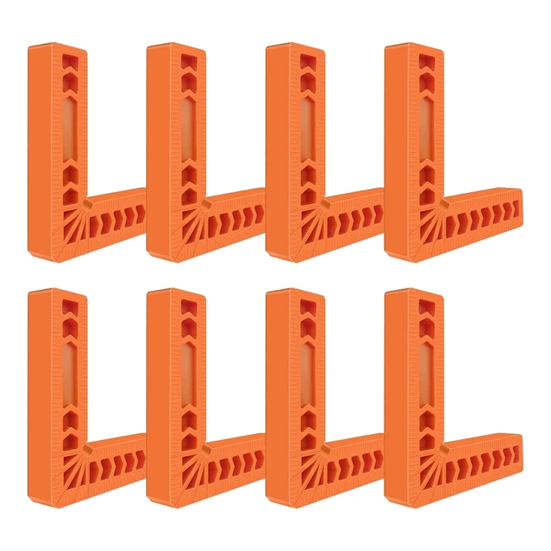 Accessories Corner Clamp For Woodworking, 90 Degree Positioning Squares, For Picture Frames/Box/Cabinets/Drawers ( 8 Pcs )
Accessories Corner Clamp For Woodworking, 90 Degree Positioning Squares, For Picture Frames/Box/Cabinets/Drawers ( 8 Pcs )