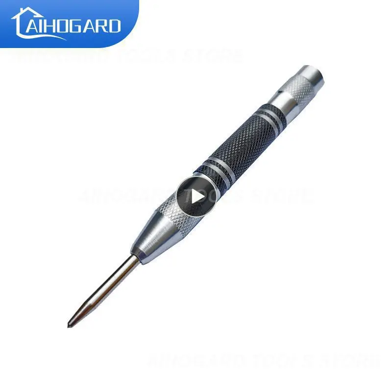 Automatic Centre Hole Punch High-carbon Steel Spring Positioner Marking Boot Holes Starting Chisel Holes Tool
Automatic Centre Hole Punch High-carbon Steel Spring Positioner Marking Boot Holes Starting Chisel Holes Tool
