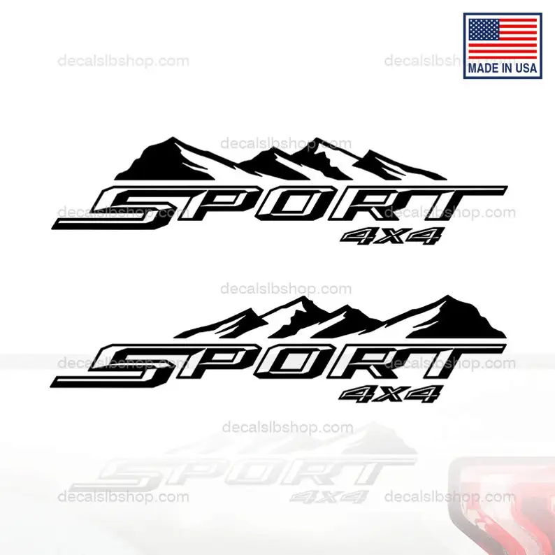 Sport 4X4 Mountain Decals Fits Ford F150 F250 F350 Super Duty Truck Sticker Decal Vinyl 2Pcs
Sport 4X4 Mountain Decals Fits Ford F150 F250 F350 Super Duty Truck Sticker Decal Vinyl 2Pcs