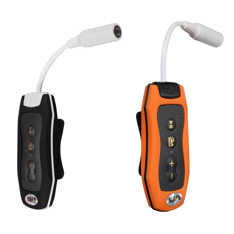 2X 8GB MP3 Player Swimming Underwater Diving Spa + FM Radio Waterproof Headphones Black & Orange
2X 8GB MP3 Player Swimming Underwater Diving Spa + FM Radio Waterproof Headphones Black & Orange