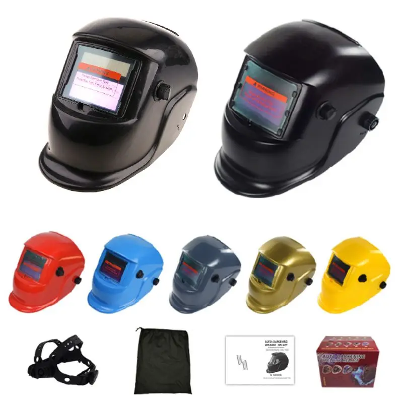 Auto Darkening Helmet Adjustable Electric Welding Mask Helmets Welding Lens for Welding Machine Drop Shipping
Auto Darkening Helmet Adjustable Electric Welding Mask Helmets Welding Lens for Welding Machine Drop Shipping