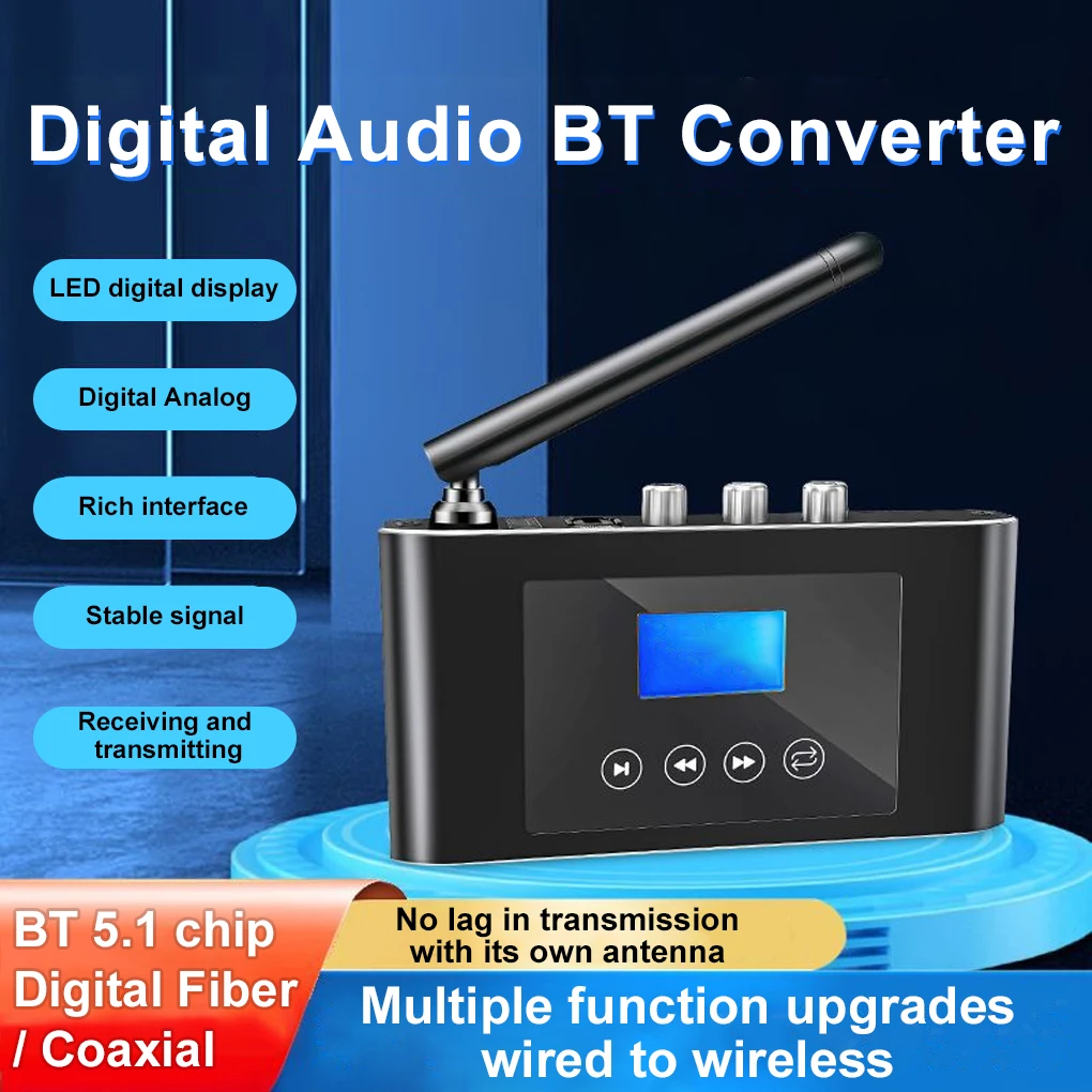 Wireless Transmitter Receiver Game Console DVD Player LED Screen Bluetooth-compatible Audio Adapter Home Supplies
Wireless Transmitter Receiver Game Console DVD Player LED Screen Bluetooth-compatible Audio Adapter Home Supplies