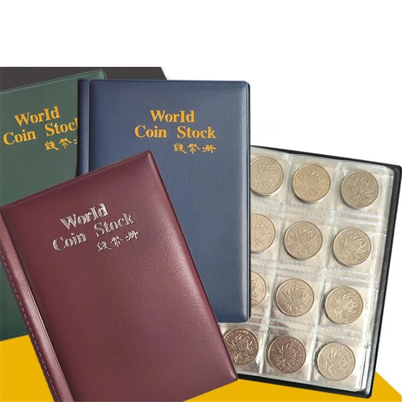 PVC 120 Pockets Album For Coins Collection Book Home Decoration Photo Album Coin Album Holders Coin Collection Book Scrapbook
PVC 120 Pockets Album For Coins Collection Book Home Decoration Photo Album Coin Album Holders Coin Collection Book Scrapbook