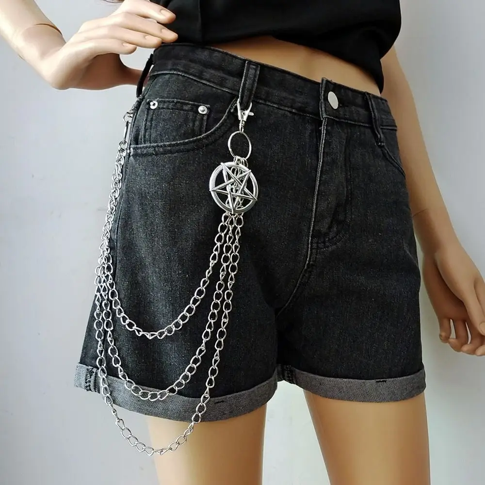 Punk Pants Chain Pentagram Keychains for Men Women Jean Trouser Biker Chains Harajuku Goth Jewelry Gothic Rock Emo Accessories
Punk Pants Chain Pentagram Keychains for Men Women Jean Trouser Biker Chains Harajuku Goth Jewelry Gothic Rock Emo Accessories