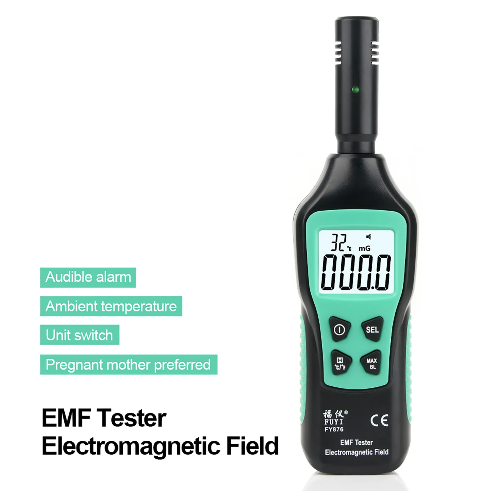 Radiation Dosimeter EMF Meter Electromagnetic Radiation Detector Household Handheld Electromagnetic Radiation Detector
Radiation Dosimeter EMF Meter Electromagnetic Radiation Detector Household Handheld Electromagnetic Radiation Detector