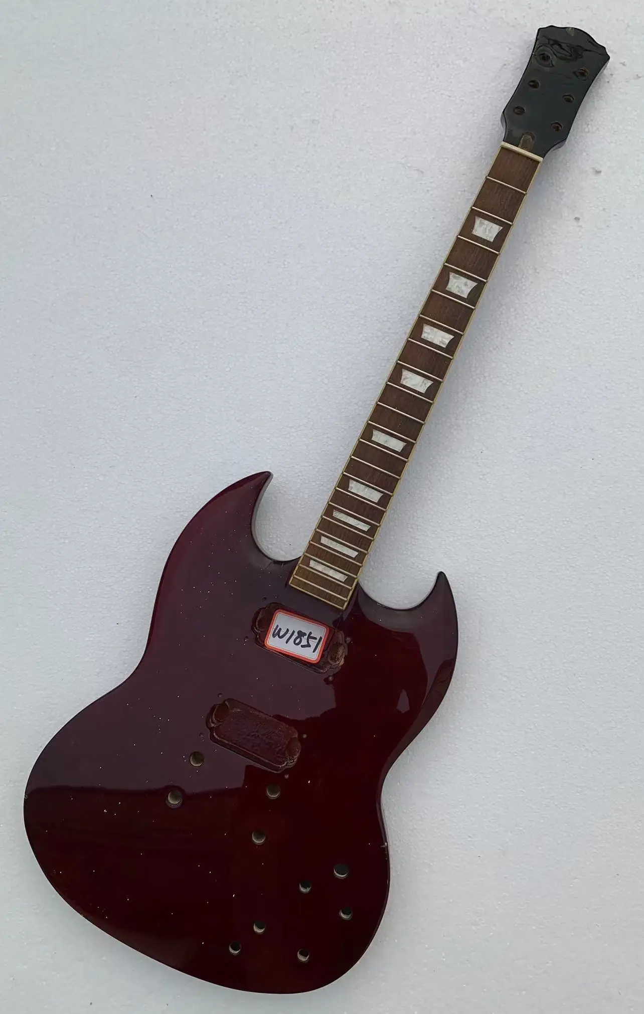 DIY Custom 6 Strings SG Electric Guitar Part Guitarra without Hardwares in Stock Discount Free Shipping W1851
DIY Custom 6 Strings SG Electric Guitar Part Guitarra without Hardwares in Stock Discount Free Shipping W1851