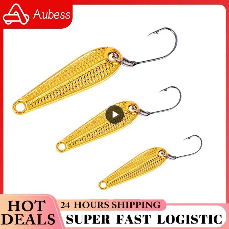 Gold Fishing Bait Realistic Corrosion Resistance Hook Sequins Groove Sharp Fishing Equipment Silver Fishing Hook Wear Resistance
Gold Fishing Bait Realistic Corrosion Resistance Hook Sequins Groove Sharp Fishing Equipment Silver Fishing Hook Wear Resistance