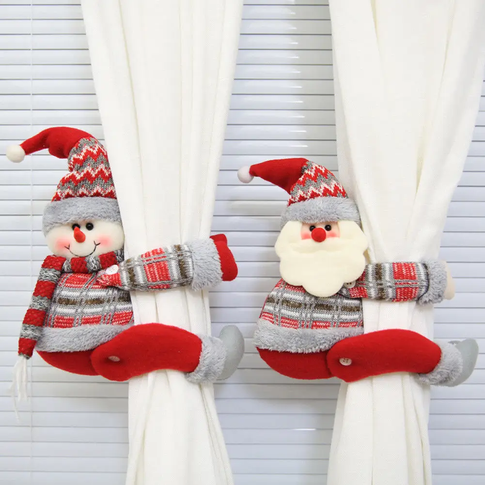 Cute Cartoon Christmas Curtain Buckle Curtain Decorative Accessories Santa Claus Xmas Curtain Buckle Clip Holdback
Cute Cartoon Christmas Curtain Buckle Curtain Decorative Accessories Santa Claus Xmas Curtain Buckle Clip Holdback