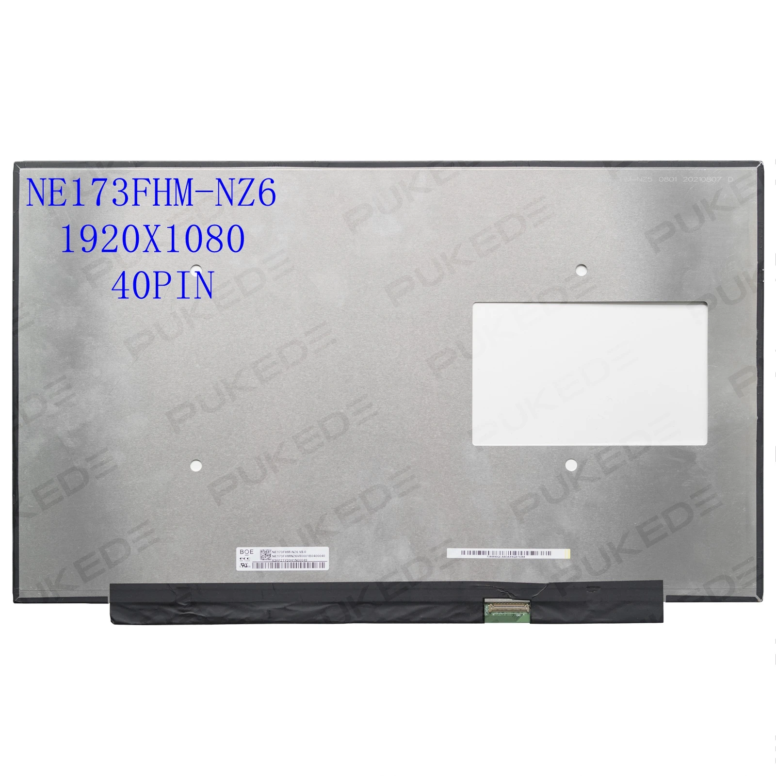 ЖК-экран для ноутбука 17,3 ''360 Гц, модель B173HAN05.4, для ASUS G17 G713 G733 FA707 TUF707 1920x1080 1920x1080, 40-контактный eDP
ЖК-экран для ноутбука 17,3 ''360 Гц, модель B173HAN05.4, для ASUS G17 G713 G733 FA707 TUF707 1920x1080 1920x1080, 40-контактный eDP