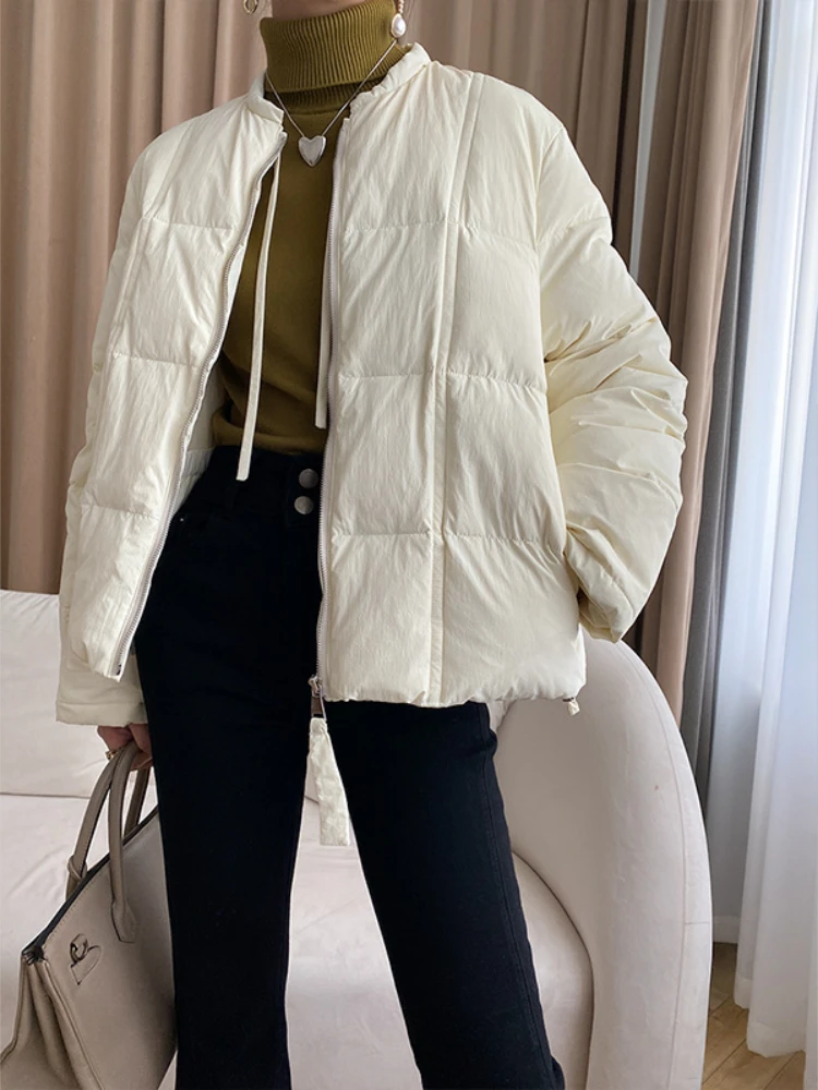 Mozuleva 2022 Duck Down Argyle Coat Ladies Winter Long Sleeve Loose Warm Coats for Women Down Jacket Puffer Jacket
Mozuleva 2022 Duck Down Argyle Coat Ladies Winter Long Sleeve Loose Warm Coats for Women Down Jacket Puffer Jacket