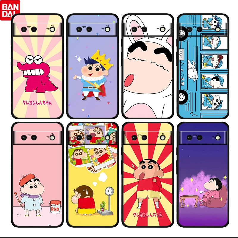 Cartoon Crayon Shin chan Shockproof Cover for Google Pixel 7 6 Pro 6a 5 5a 4 4a XL 5G Black Phone Case Shell Soft Fundas Coque
Cartoon Crayon Shin chan Shockproof Cover for Google Pixel 7 6 Pro 6a 5 5a 4 4a XL 5G Black Phone Case Shell Soft Fundas Coque