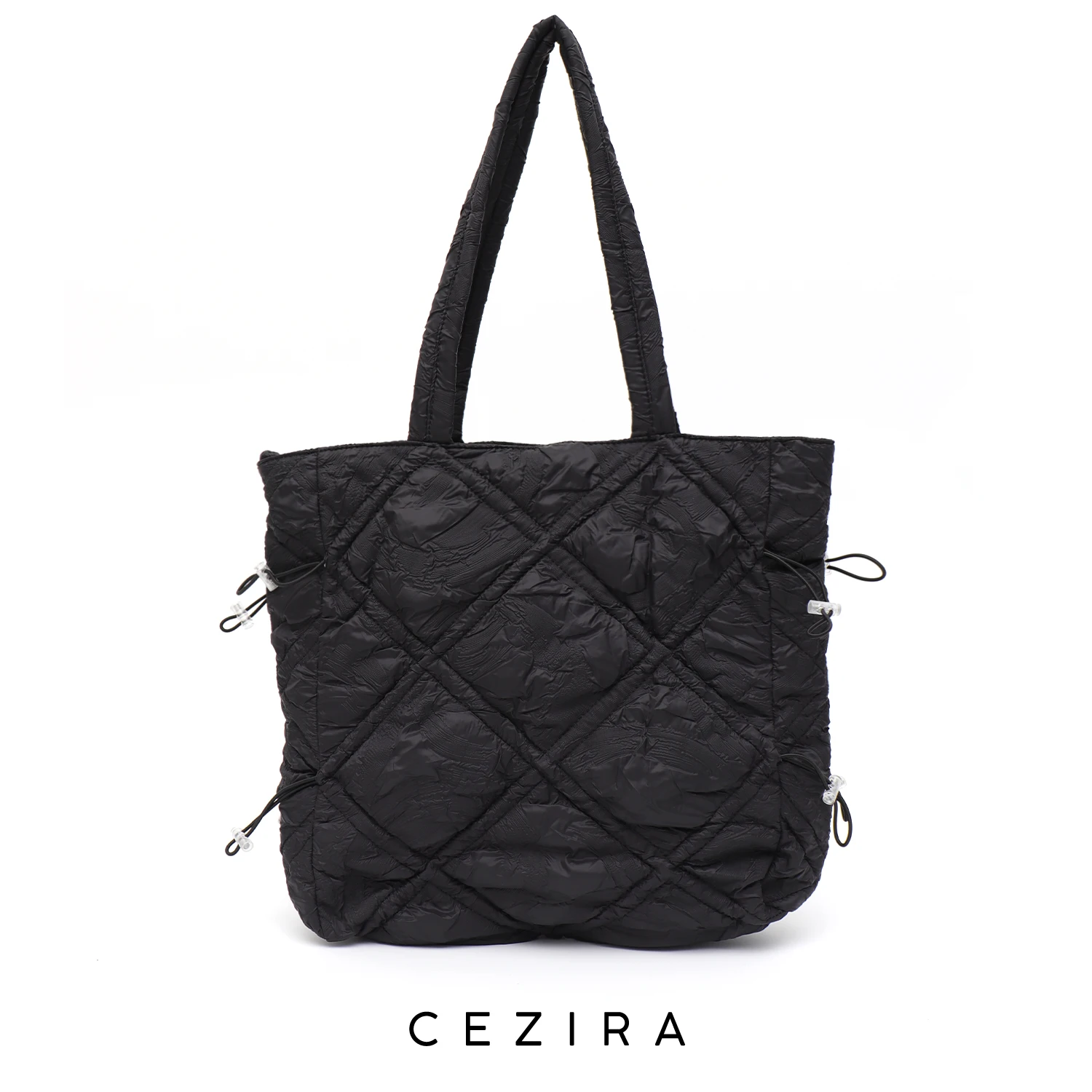 CEZIRA Fashion Y2K Style Women Large Capability Shoulder Bags Quilted Puff Tote Soft Polyester Fabric Handbags Drawstring Purses
CEZIRA Fashion Y2K Style Women Large Capability Shoulder Bags Quilted Puff Tote Soft Polyester Fabric Handbags Drawstring Purses