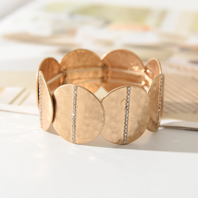 Modern Bohemia Metal Vintage Stretch Bracelet Bangles for Women Fashion Crystal Charm Zircon Elastic Bangles Punk Jewelry Gifts
Modern Bohemia Metal Vintage Stretch Bracelet Bangles for Women Fashion Crystal Charm Zircon Elastic Bangles Punk Jewelry Gifts