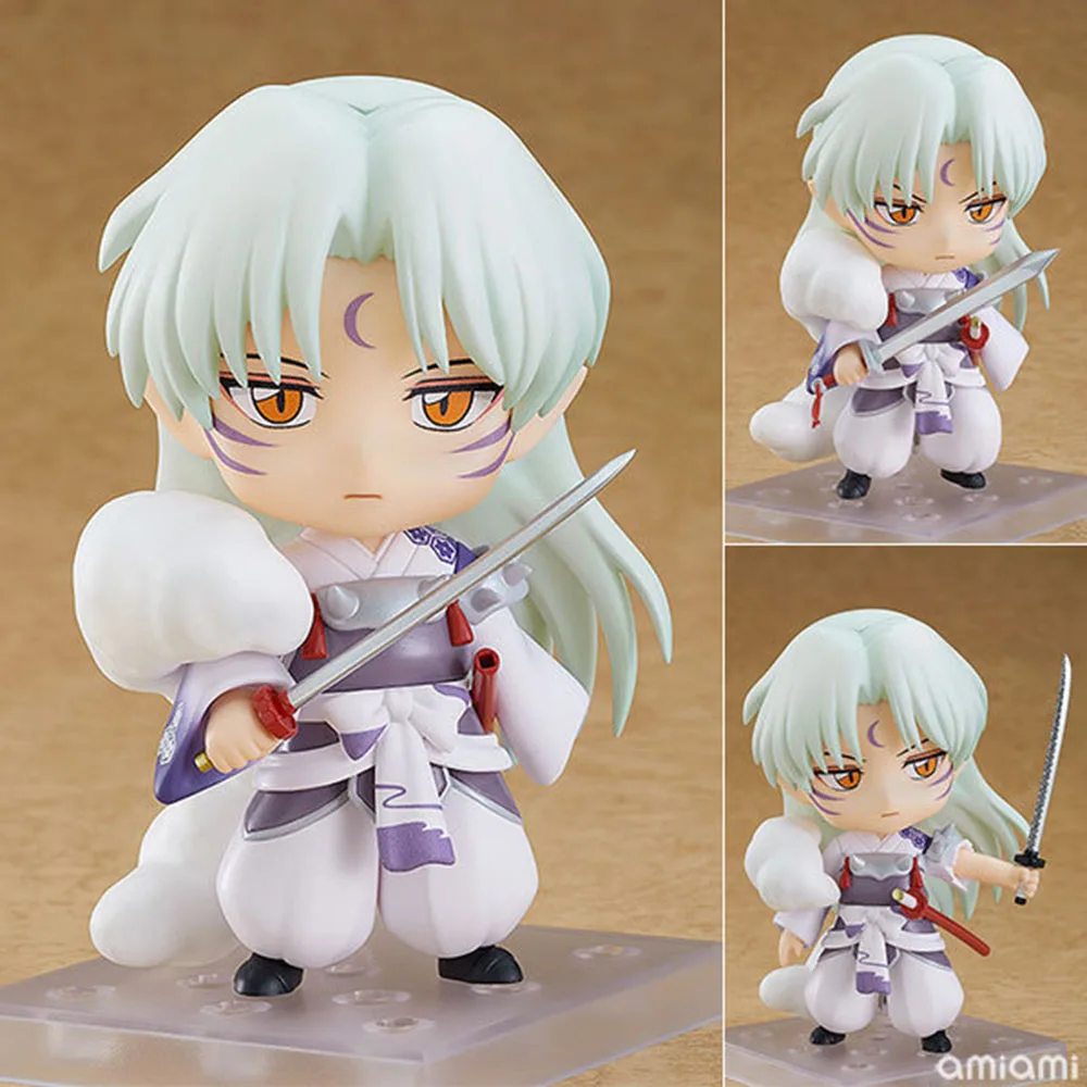 10cm Q Version Nendoroid GSC Inuyasha 1514 Sesshomaru Face-changing Movable PVC Aftion Model Figure Toy Gifts
10cm Q Version Nendoroid GSC Inuyasha 1514 Sesshomaru Face-changing Movable PVC Aftion Model Figure Toy Gifts