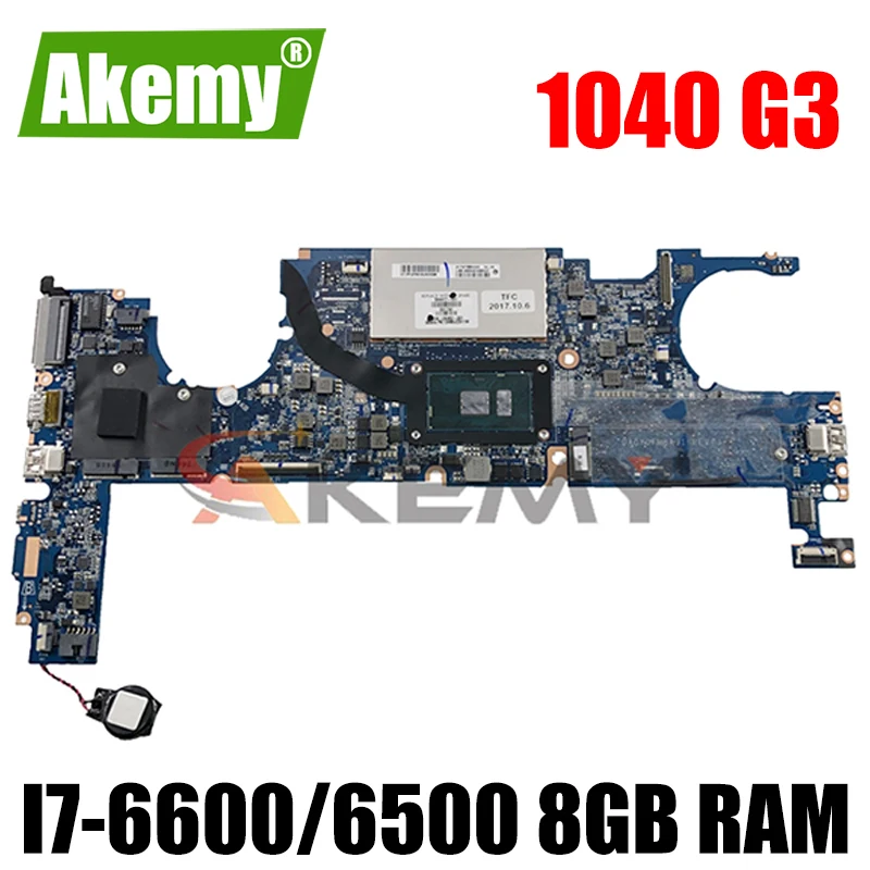 Материнская плата для ноутбука HP 1040 G3 с SR2F1 i7-6600/6500 CPU 8GB RAM 844417-001 844417-601 da0y0fmby1 MB 100% протестирована Быстрая доставка
Материнская плата для ноутбука HP 1040 G3 с SR2F1 i7-6600/6500 CPU 8GB RAM 844417-001 844417-601 da0y0fmby1 MB 100% протестирована Быстрая доставка