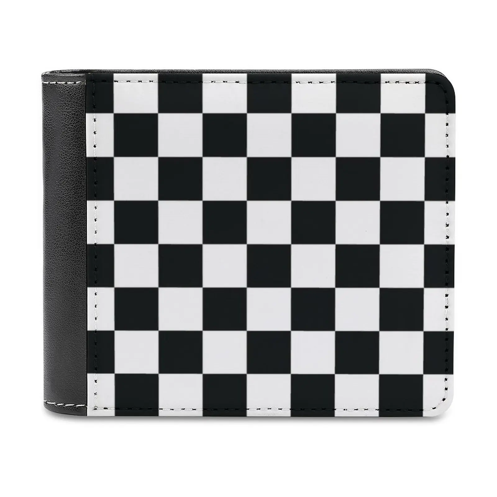 Black White Checkerboard New Fashion Pu Leather Men's Wallet Women Purses Personalized Wallets Black Contrast Classic White
Black White Checkerboard New Fashion Pu Leather Men's Wallet Women Purses Personalized Wallets Black Contrast Classic White