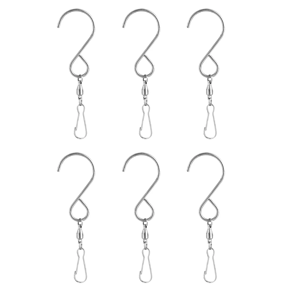 6 Hooks Hook Clips Rotating Wind Chime Hook Windsock Hanger Hook Garden Hanger Wind Chime Hangers Clothes Racks
6 Hooks Hook Clips Rotating Wind Chime Hook Windsock Hanger Hook Garden Hanger Wind Chime Hangers Clothes Racks