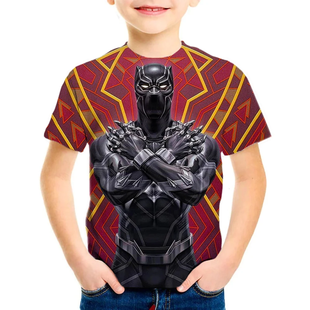 Young Children MARVEL Rocket Black Panther 3D Print Tshirts Boys Girls Summer Clothes Kids Short Sleeve T-shirts 3-14y Tops
Young Children MARVEL Rocket Black Panther 3D Print Tshirts Boys Girls Summer Clothes Kids Short Sleeve T-shirts 3-14y Tops