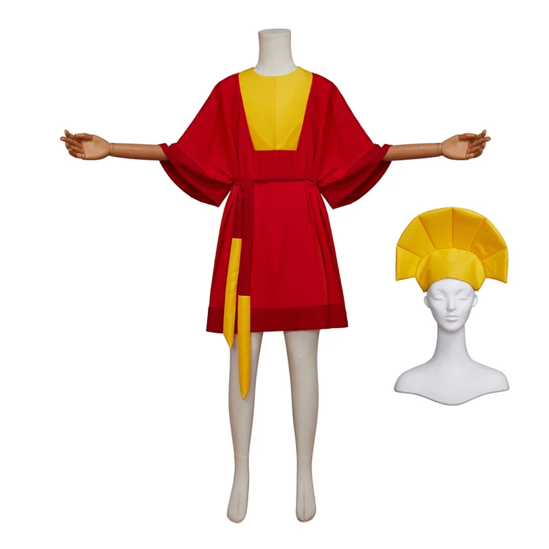 Anime Emperor Kuzco Cosplay Costume King Outfits with Hat Halloween Carnival Party Uniform
Anime Emperor Kuzco Cosplay Costume King Outfits with Hat Halloween Carnival Party Uniform