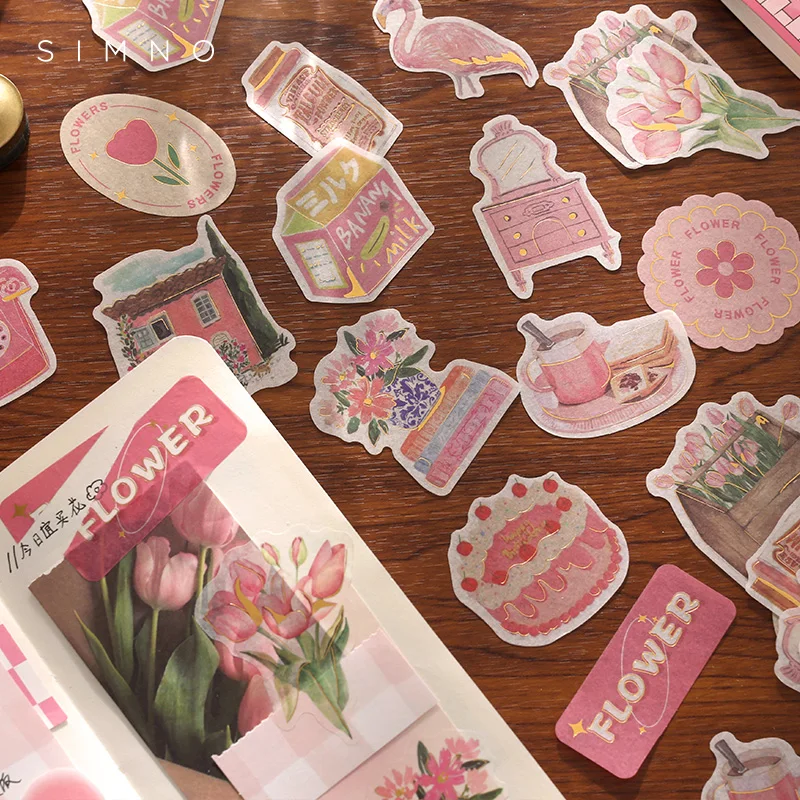 Exquisite Hot Stamping Washi Stickers Kawaii Decorative Label Stationery Stickers DIY for Album Scrapbooking
Exquisite Hot Stamping Washi Stickers Kawaii Decorative Label Stationery Stickers DIY for Album Scrapbooking