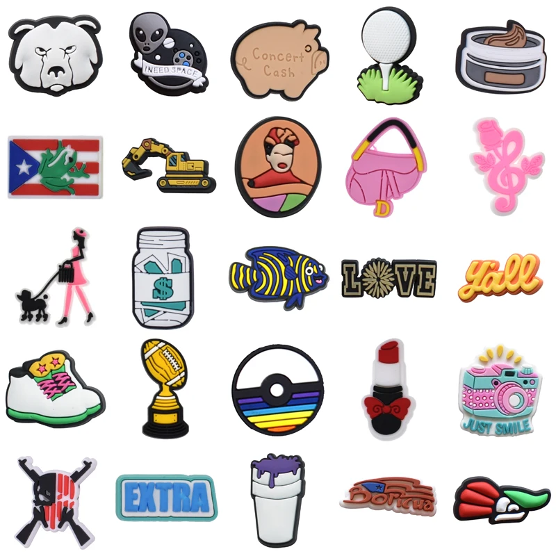 Gifts Wholesale Bulk Boy Shoes Accessories Kids Decorations for Croc Para Pins Set Jeans Girl Men Shoe Charms Women Charm Packs
Gifts Wholesale Bulk Boy Shoes Accessories Kids Decorations for Croc Para Pins Set Jeans Girl Men Shoe Charms Women Charm Packs