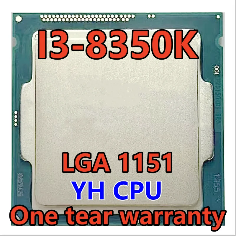 i3-8350K i3 8350K SR3N4 4.0 GHz Quad-Core Quad-Thread CPU Processor 8M 91W LGA 1151
i3-8350K i3 8350K SR3N4 4.0 GHz Quad-Core Quad-Thread CPU Processor 8M 91W LGA 1151