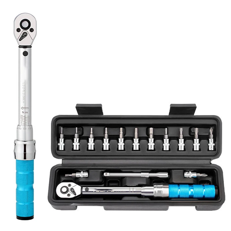 Bicycle Bike Torque Wrench Allen Key Tool Socket Spanner Set Kit Cycling Repair Tool Kits
Bicycle Bike Torque Wrench Allen Key Tool Socket Spanner Set Kit Cycling Repair Tool Kits