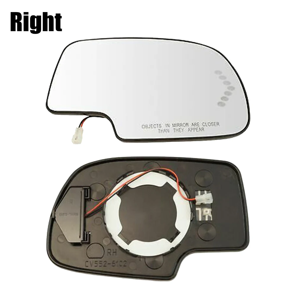Heated Mirror Glass Side Wing Rearview Mirror Turn Signal Passenger Side RH Reverse Lens For Chevy GMC For Cadillac Accessories
Heated Mirror Glass Side Wing Rearview Mirror Turn Signal Passenger Side RH Reverse Lens For Chevy GMC For Cadillac Accessories