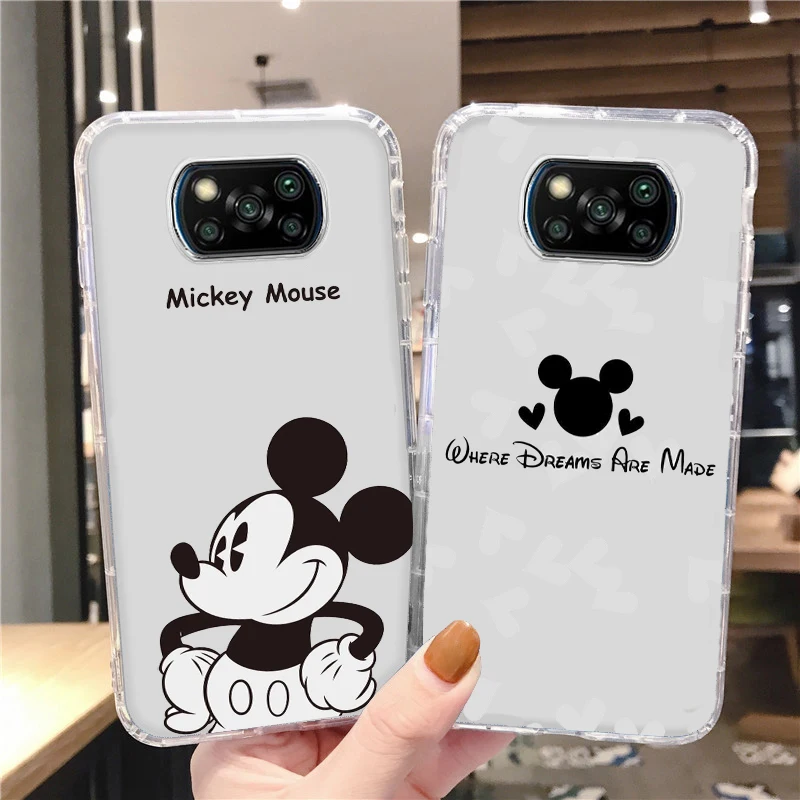 Disney Mickry Art Cool Phone Case For Xiaomi Mi Poco X4 X3 NFC X2 F4 F3 GT M5 M5s M4 M3 Pro C40 C3 5G Transparent Cover
Disney Mickry Art Cool Phone Case For Xiaomi Mi Poco X4 X3 NFC X2 F4 F3 GT M5 M5s M4 M3 Pro C40 C3 5G Transparent Cover