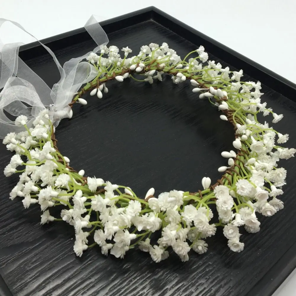 Props Wedding Supply Hair Ornament Flower Hairband Head Wreath Headwear Fabric Flower Crown Babysbreath Bride Corolla
Props Wedding Supply Hair Ornament Flower Hairband Head Wreath Headwear Fabric Flower Crown Babysbreath Bride Corolla