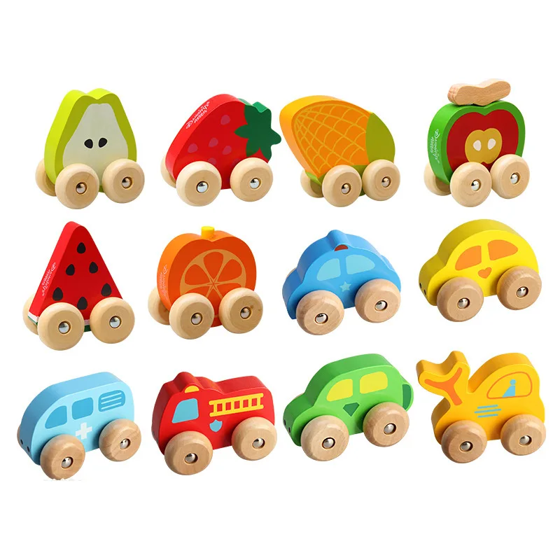 1 Pc Children Wooden Fruit Train Color Model Sliding Push-pull Car Fruit Car cute Visually Inspiring Toys for 0-3Y Newborn
1 Pc Children Wooden Fruit Train Color Model Sliding Push-pull Car Fruit Car cute Visually Inspiring Toys for 0-3Y Newborn