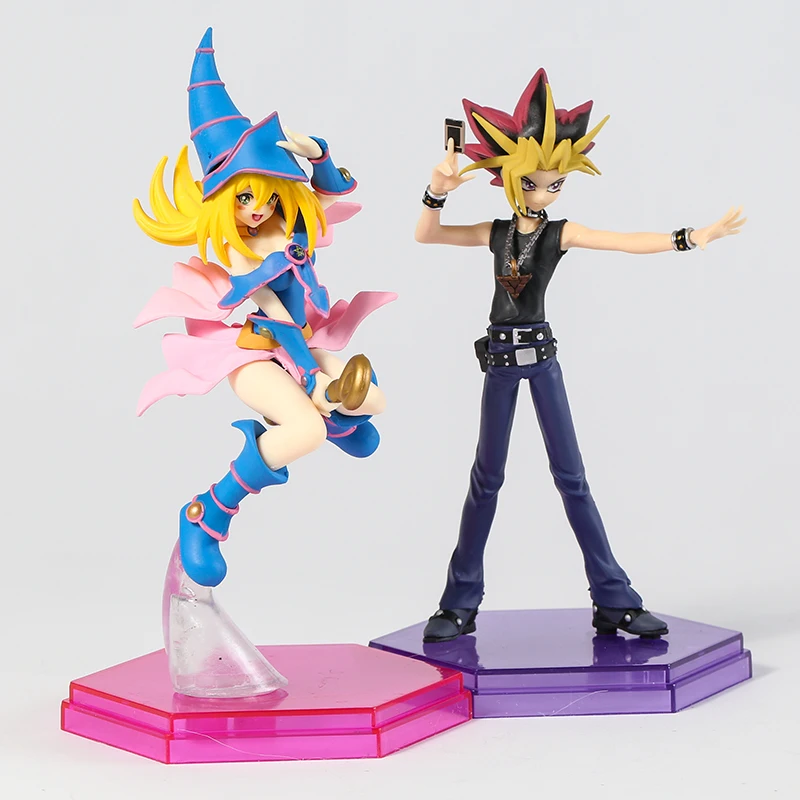 

Yu-Gi-Oh! Duel Monsters Yami Yugi Black Magician Girl Figure PVC Model Toys Anime Figurine