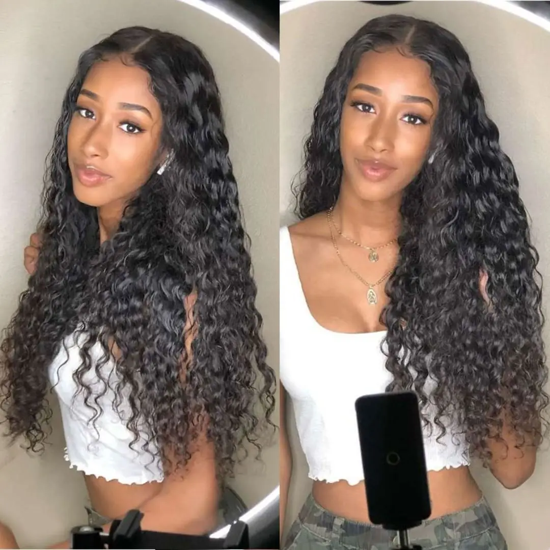 Cranberry Hair Remy Peruvian Water Wave Human Hair Wigs For Women Pre Plucked Hairline 13x1x4 T-Middle Part Lace Wig
Cranberry Hair Remy Peruvian Water Wave Human Hair Wigs For Women Pre Plucked Hairline 13x1x4 T-Middle Part Lace Wig