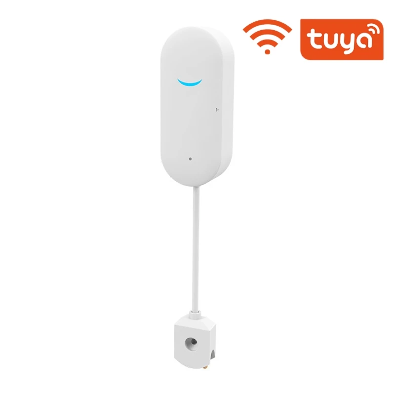 Tuya Wifi Water Leakage Sensor Battery Powered Overflow Water Leak Detector for Tuya APP Smart Home Alarm Security Protection
Tuya Wifi Water Leakage Sensor Battery Powered Overflow Water Leak Detector for Tuya APP Smart Home Alarm Security Protection