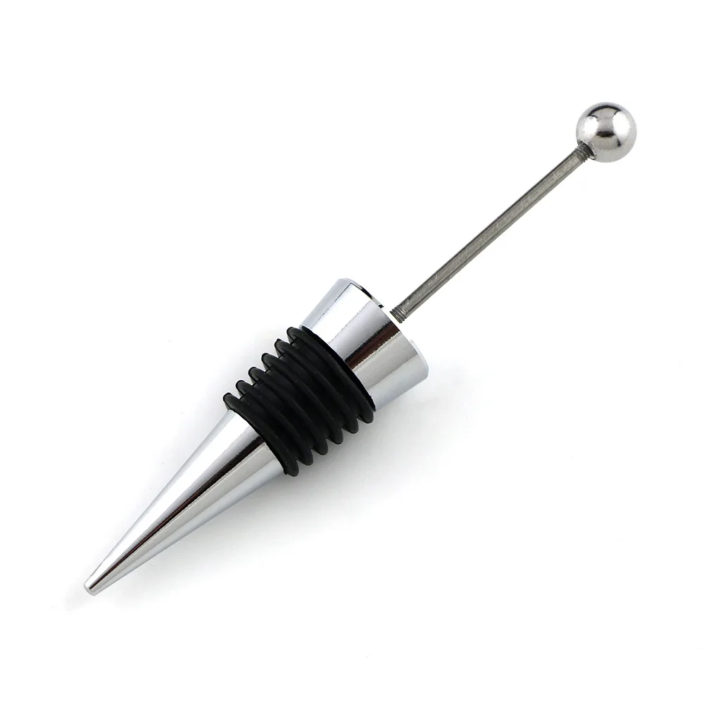 50pcs Gadget Add a bead Jewelry Rhinestone Lampwork Decorative Beaded Wine Bottle Stopper Zinc Alloy Silver Beadable Bottle Sto
50pcs Gadget Add a bead Jewelry Rhinestone Lampwork Decorative Beaded Wine Bottle Stopper Zinc Alloy Silver Beadable Bottle Sto