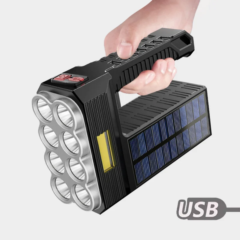 6 LED 8 LED Super Bright Portable Lamp Rechargeable Flashlight 4 Mode Cob Light Suitable for Outdoor Camping Flash Light lantern
6 LED 8 LED Super Bright Portable Lamp Rechargeable Flashlight 4 Mode Cob Light Suitable for Outdoor Camping Flash Light lantern