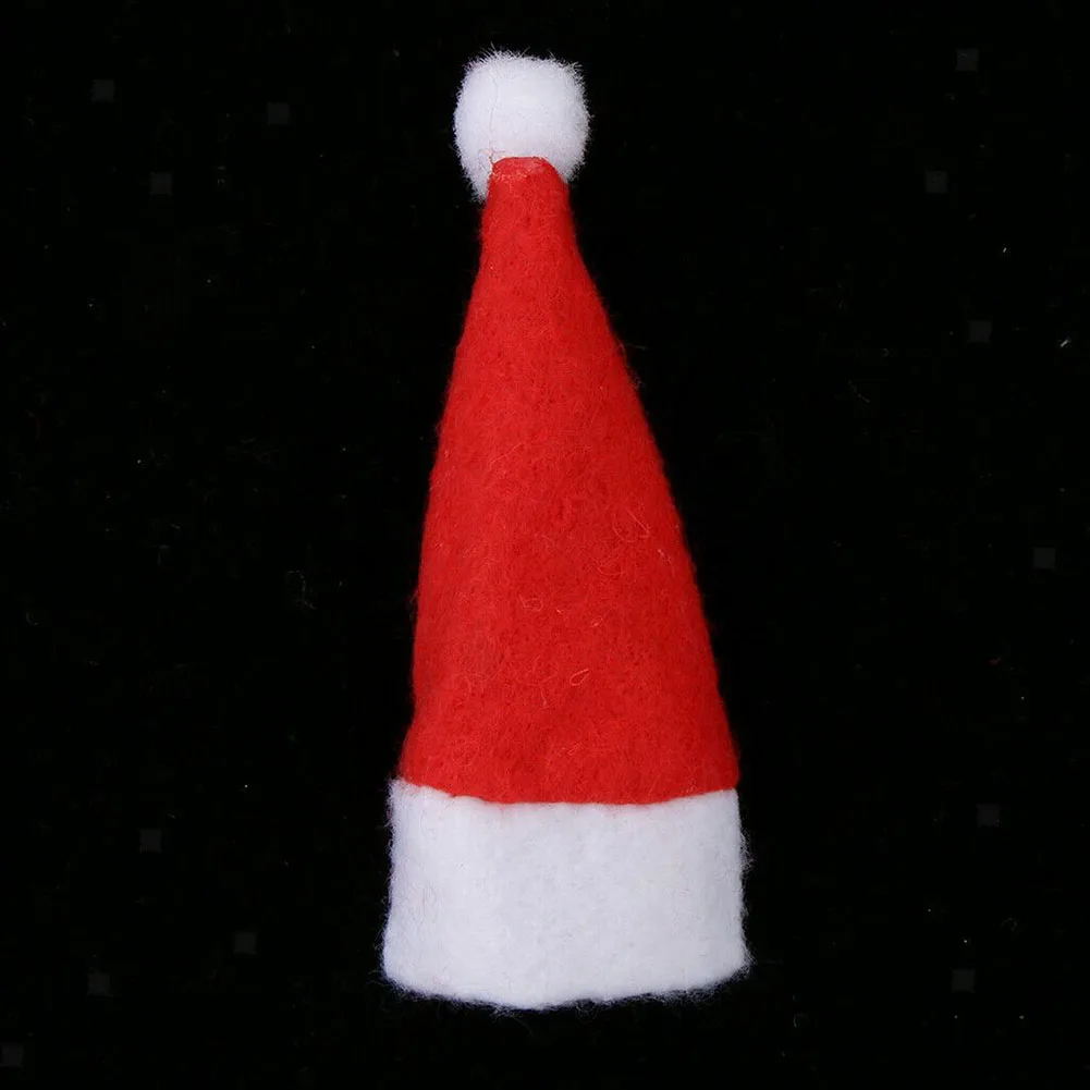 Christmas Candy Topping Hat With Lollipop Mini Christmas Hat Cutlery Wine Bottle Deocor For Home Party Decoration 8.5 X 3.5cm
Christmas Candy Topping Hat With Lollipop Mini Christmas Hat Cutlery Wine Bottle Deocor For Home Party Decoration 8.5 X 3.5cm