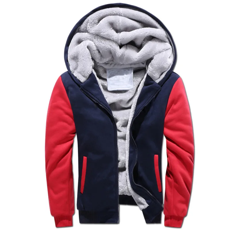 Plus Size Large Mens Patchwork Bomber Jacket Men Winter Thick Warm Sweatshirts Fleece Zipper Coat Sportwear Tracksuit Hoodies
Plus Size Large Mens Patchwork Bomber Jacket Men Winter Thick Warm Sweatshirts Fleece Zipper Coat Sportwear Tracksuit Hoodies