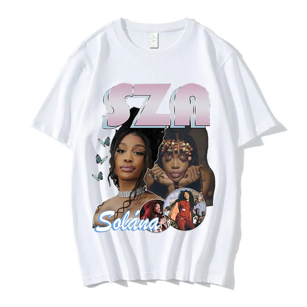 RAPPER SZA Good Days Men's hip-hop T Shirt Girl Graphic Printed Fashion Harajuku 2023 Clothes Causal Female Y2K Tops Tee
RAPPER SZA Good Days Men's hip-hop T Shirt Girl Graphic Printed Fashion Harajuku 2023 Clothes Causal Female Y2K Tops Tee